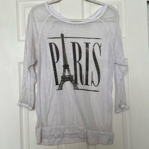 White Paris shirt (L)